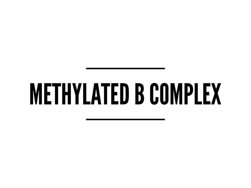 Top 3 Favourite Daily Supplements: Methylated B Complex 1